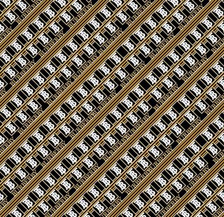 大牌 格子 数码 印花 图案图片