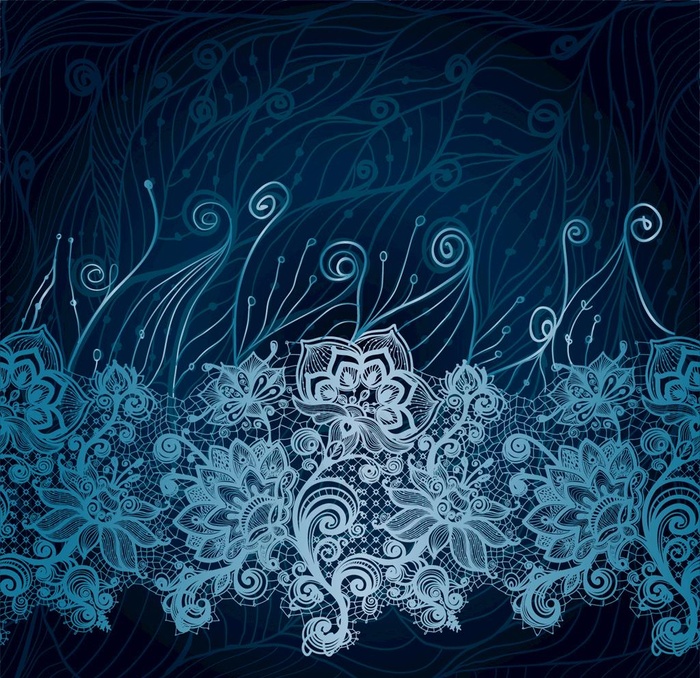 蕾丝花纹花边图片