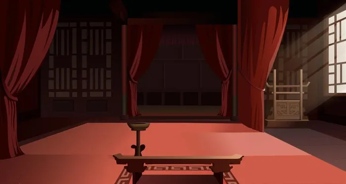 古风建筑图片psd模版下载