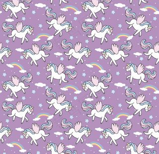 卡通 彩虹 小马 可爱图片