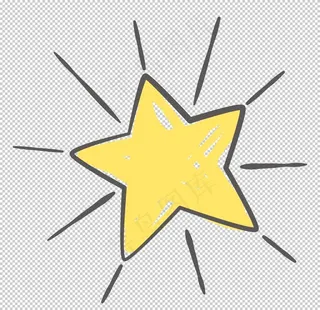 卡通星星图片