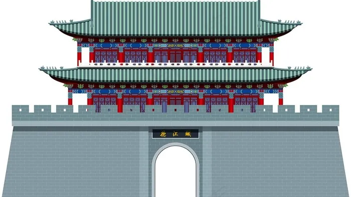 德江城图片(11339X6738(DPI:72))psd模版下载