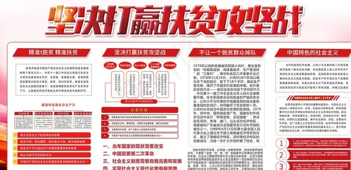 精准扶贫图片(7087X3543(DPI:150))psd模版下载