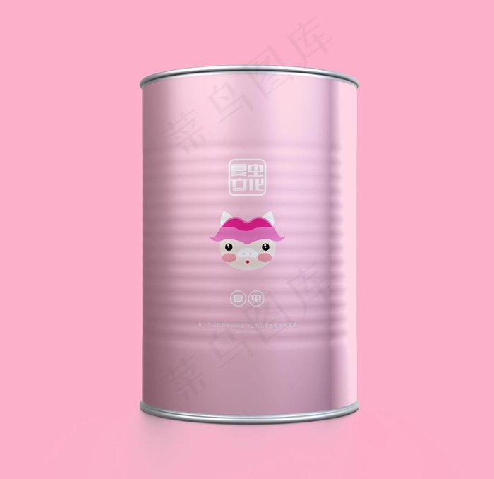 易拉宝罐头盒图片