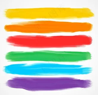 笔刷 展板背景模板图片