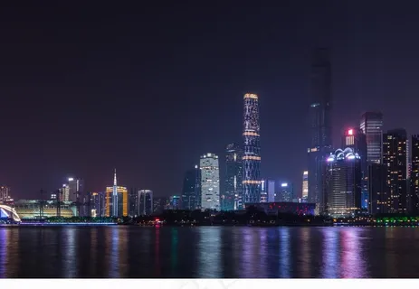 珠江夜景图片 珠江夜景图片