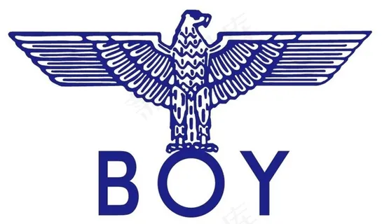 BOY 鹰AI矢量图图片