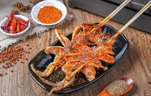 烤鱿鱼图片 烤鱿鱼图片