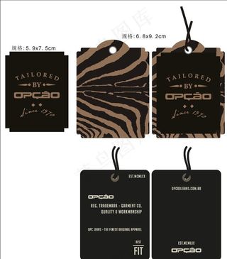 OPCAO品质吊牌图片