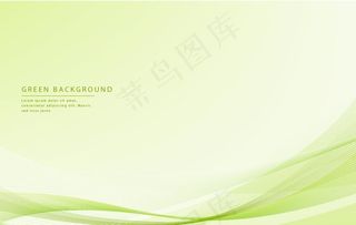 淡雅绿色科技背景图片