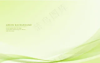 淡雅绿色科技背景图片