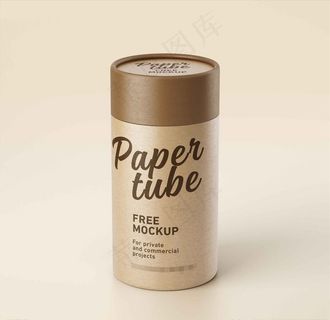 纸筒样机图片