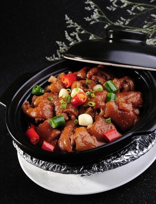 石锅美容蹄图片