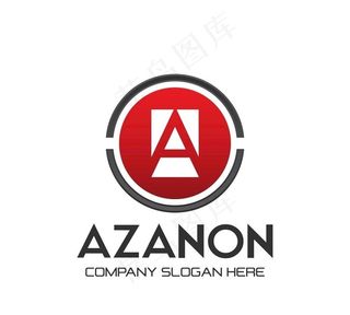 红色圆形标识图片