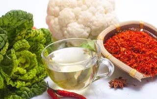 红花籽油蔬菜图片