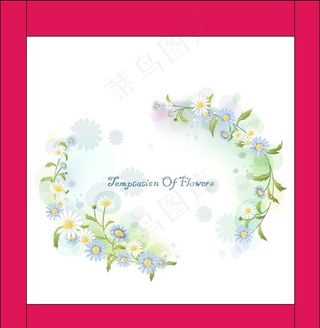 手绘花卉素材图片