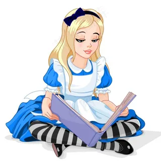 卡通爱丽丝矢量素材图片