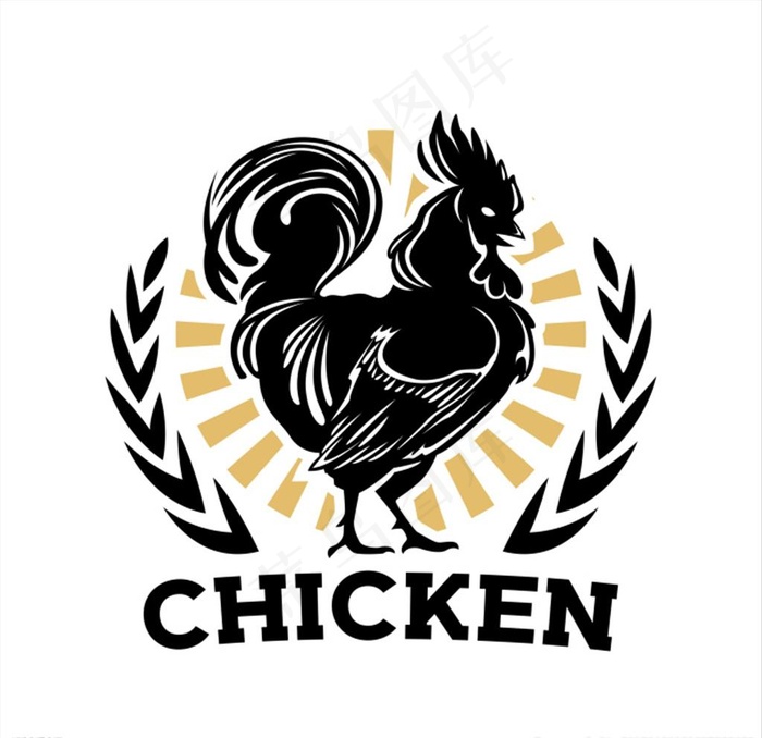 鸡logo图片