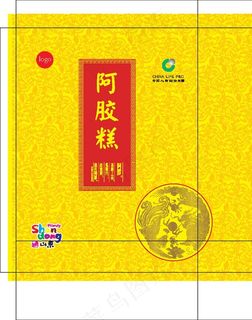 阿胶糕手提袋图片