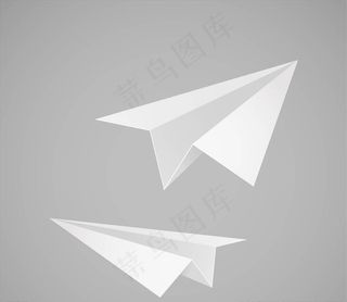 纸飞机插图图片