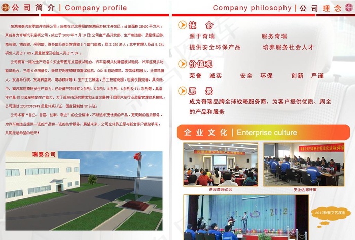 效率手册 宣传画册图片psd模版下载