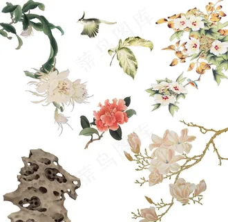 工笔花鸟图片 工笔花鸟图片