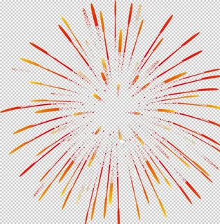 卡通烟花免抠素材图片