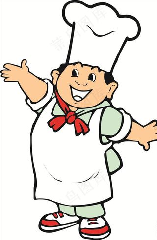 厨师标志图片