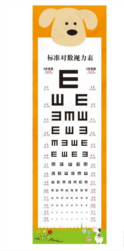 视力表图片