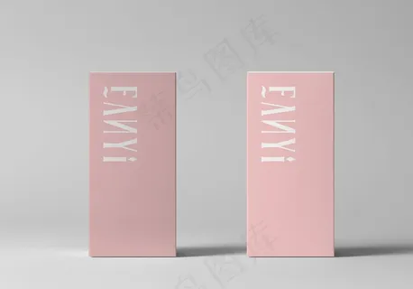 化妆品样机 珠宝盒样机 纸盒样图片