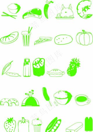 矢量食物图片