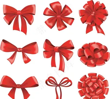 矢量蝴蝶结图片