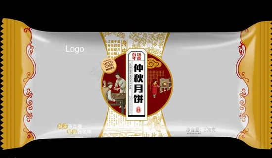 月饼包装（展开图）图片