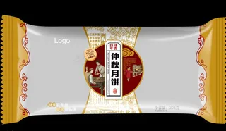 月饼包装（展开图）图片