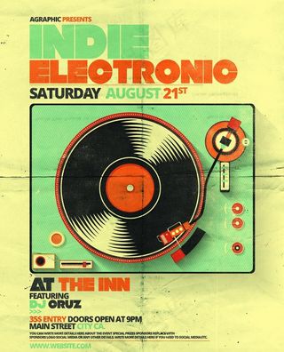 音乐酒吧海报图片