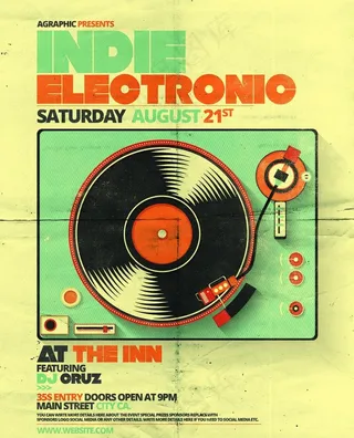 音乐酒吧海报图片