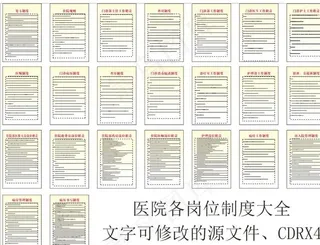 医院各岗位制度牌图片