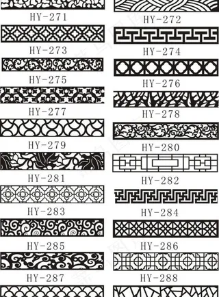 镂空雕刻花纹图片