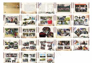 校园纪念册学校画册同学录图片