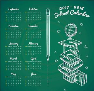 手绘教育元素图片