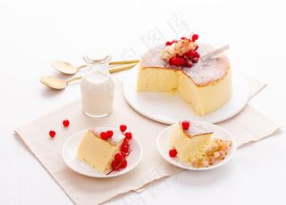 水果芝士蛋糕图片