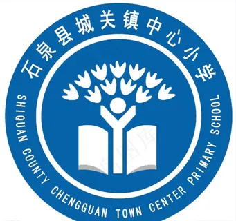 古堰小学校徽图片
