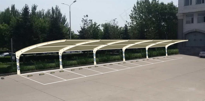 停车棚图片