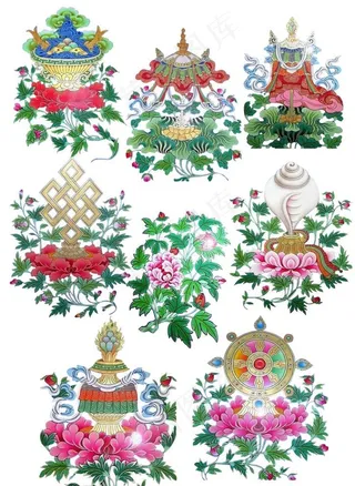 吉祥八宝图片