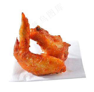 新奥尔良烤翅图片