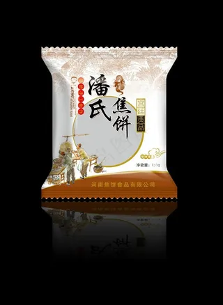 焦饼包装图片