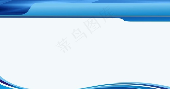 蓝色展板背景图片cdr矢量模版下载