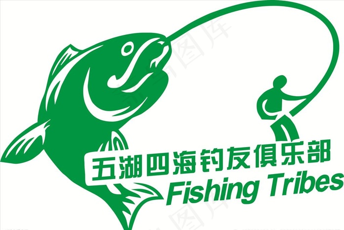 钓鱼俱乐部图片cdr矢量模版下载