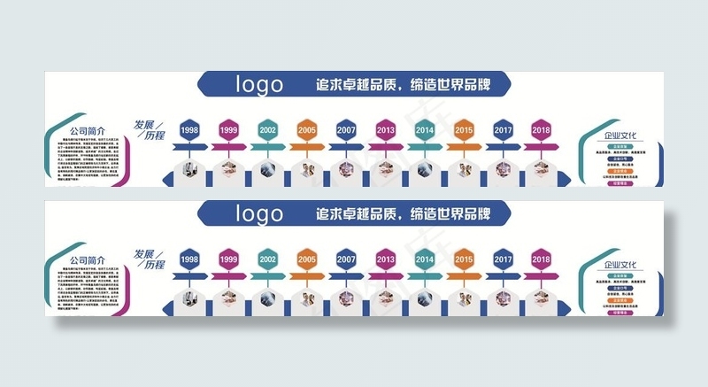 企业发展历程图片