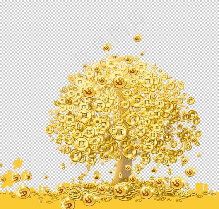 摇钱树图片